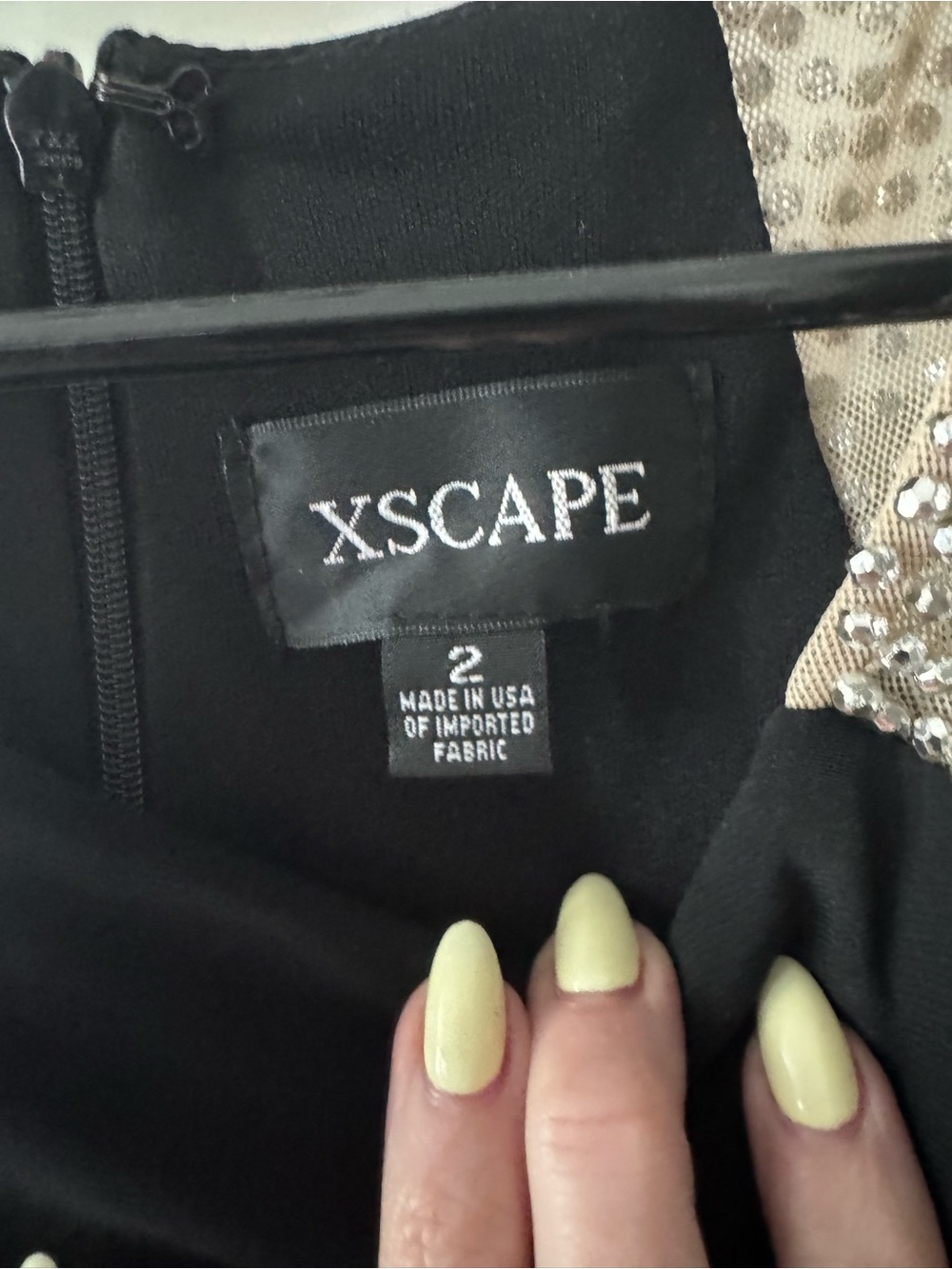 Xscape Rhinestone gown - Picture 5 of 9